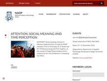 Tablet Screenshot of naopindia.org